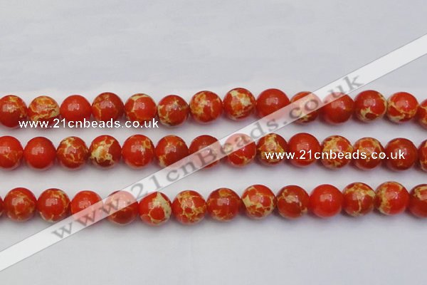 CDE2007 15.5 inches 18mm round dyed sea sediment jasper beads