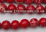 CDE2024 15.5 inches 8mm round dyed sea sediment jasper beads