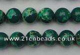 CDE2079 15.5 inches 8mm round dyed sea sediment jasper beads