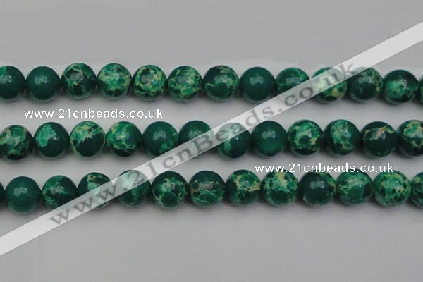 CDE2085 15.5 inches 20mm round dyed sea sediment jasper beads