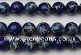 CDE2090 15.5 inches 8mm round dyed sea sediment jasper beads