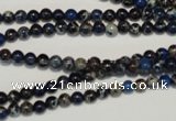 CDE220 15.5 inches 4mm round dyed sea sediment jasper beads