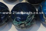 CDE224 15.5 inches 24mm round dyed sea sediment jasper beads