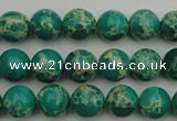 CDE2242 15.5 inches 4mm round dyed sea sediment jasper beads