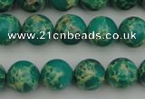 CDE2244 15.5 inches 8mm round dyed sea sediment jasper beads