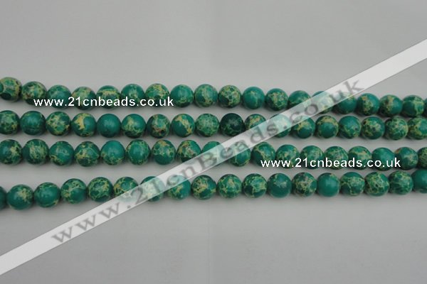 CDE2244 15.5 inches 8mm round dyed sea sediment jasper beads