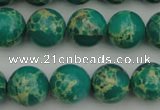 CDE2245 15.5 inches 10mm round dyed sea sediment jasper beads