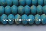 CDE2644 15.5 inches 12*16mm rondelle dyed sea sediment jasper beads