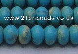 CDE2646 15.5 inches 15*20mm rondelle dyed sea sediment jasper beads