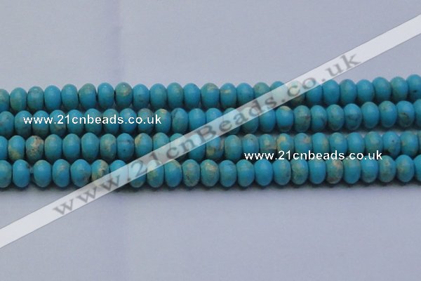 CDE2646 15.5 inches 15*20mm rondelle dyed sea sediment jasper beads