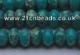 CDE2669 15.5 inches 13*18mm rondelle dyed sea sediment jasper beads