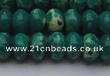 CDE2678 15.5 inches 15*20mm rondelle dyed sea sediment jasper beads