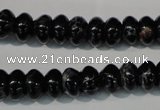 CDE686 15.5 inches 6*10mm rondelle dyed sea sediment jasper beads