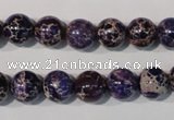 CDE696 15.5 inches 10mm round dyed sea sediment jasper beads