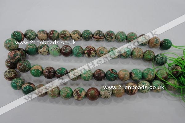 CDE853 15.5 inches 10mm round dyed sea sediment jasper beads wholesale