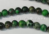 CDE956 15.5 inches 8mm round dyed sea sediment jasper beads