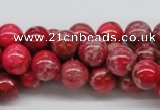 CDI04 16 inches 10mm round dyed imperial jasper beads wholesale