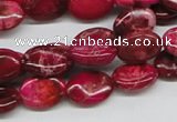 CDI14 16 inches 10*14mm oval dyed imperial jasper beads wholesale