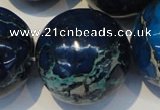 CDI224 15.5 inches 24mm round dyed imperial jasper beads