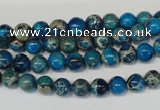 CDI265 15.5 inches 6mm round dyed imperial jasper beads