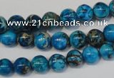 CDI266 15.5 inches 8mm round dyed imperial jasper beads