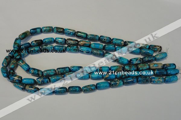 CDI285 15.5 inches 8*16mm column dyed imperial jasper beads