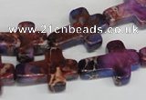 CDI450 15.5 inches 15*20mm cross dyed imperial jasper beads