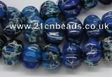 CDI59 16 inches 10*14mm pumpkin dyed imperial jasper beads wholesale