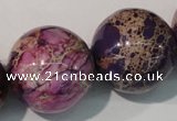 CDI699 15.5 inches 24mm round dyed imperial jasper beads