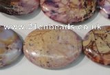 CDI712 15.5 inches 22*30mm oval dyed imperial jasper beads