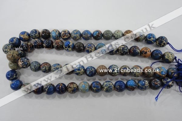 CDI814 15.5 inches 10mm round dyed imperial jasper beads wholesale