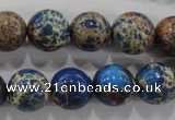 CDI815 15.5 inches 12mm round dyed imperial jasper beads wholesale