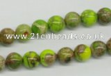 CDI83 16 inches 8mm round dyed imperial jasper beads wholesale