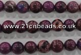 CDI832 15.5 inches 8mm round dyed imperial jasper beads wholesale