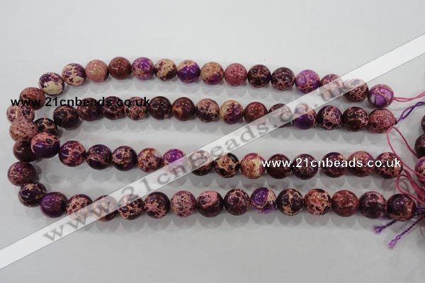 CDI833 15.5 inches 10mm round dyed imperial jasper beads wholesale