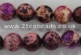 CDI834 15.5 inches 12mm round dyed imperial jasper beads wholesale