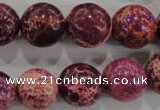 CDI836 15.5 inches 15mm round dyed imperial jasper beads wholesale