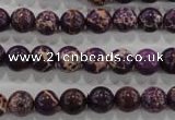 CDI842 15.5 inches 8mm round dyed imperial jasper beads wholesale