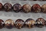 CDI845 15.5 inches 14mm round dyed imperial jasper beads wholesale