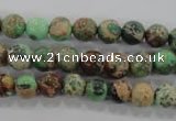 CDI851 15.5 inches 6mm round dyed imperial jasper beads wholesale