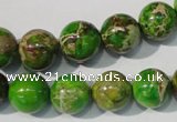 CDI922 15.5 inches 12mm round dyed imperial jasper beads