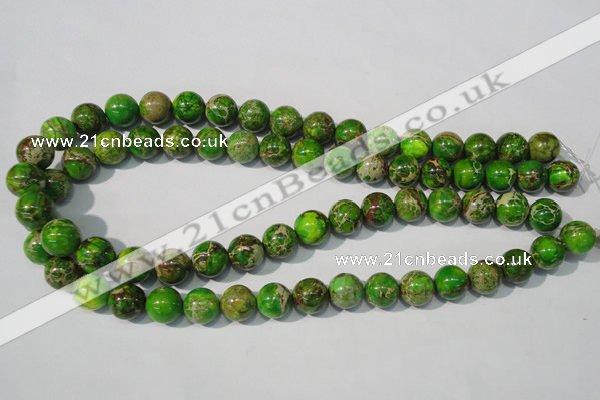 CDI922 15.5 inches 12mm round dyed imperial jasper beads