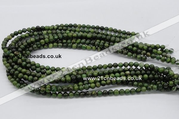 CDJ01 15.5 inches 6mm round Canadian jade beads wholesale