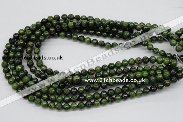 CDJ02 15.5 inches 8mm round Canadian jade beads wholesale