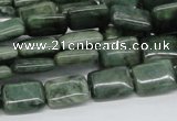 CDJ05 15.5 inches 10*14mm rectangle Canadian jade beads wholesale