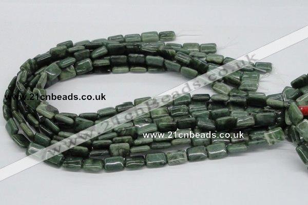 CDJ05 15.5 inches 10*14mm rectangle Canadian jade beads wholesale