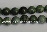 CDJ14 15.5 inches 10mm round Canadian jade beads wholesale