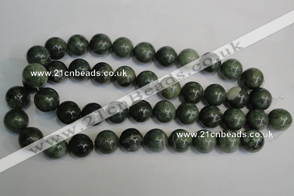 CDJ18 15.5 inches 18mm round Canadian jade beads wholesale