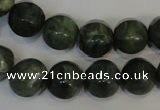 CDJ20 15.5 inches 12mm pumpkin Canadian jade beads wholesale