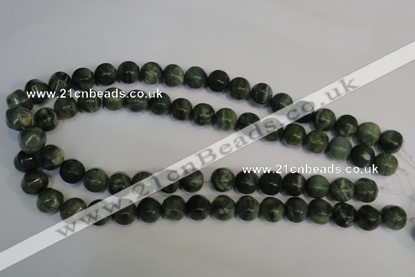 CDJ20 15.5 inches 12mm pumpkin Canadian jade beads wholesale